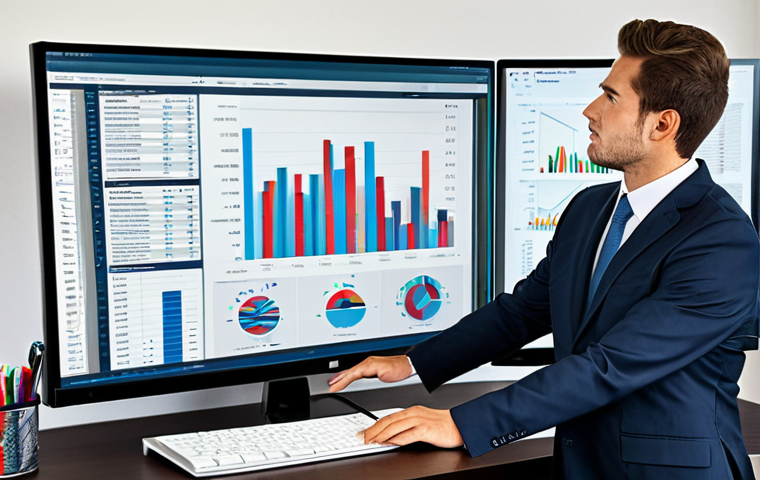 **
"A professional CFA analyst reviewing financial statements in a modern office, charts and graphs displayed on a large monitor, fully clothed in business attire, perfect anatomy, correct proportions, natural pose, safe for work, appropriate content, professional, family-friendly, high quality."
**