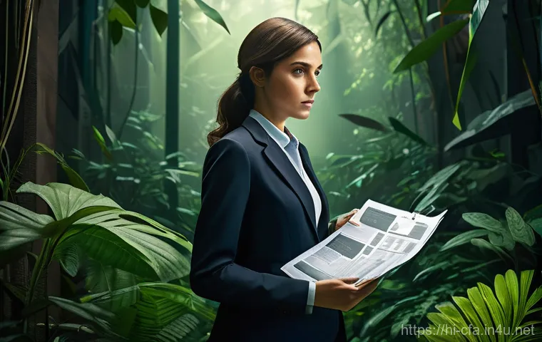 CFA 시험 중점 과목 학습법 - **Prompt:** A detailed, realistic depiction of a determined financial analyst, male or female, dress...