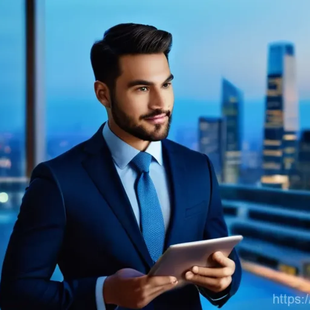 CFA와 글로벌 금융 네트워크 - **Prompt:** A confident and well-dressed male financial analyst in his early 30s, with a diverse bac...